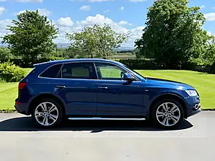Used 2014 Audi Q5 S-Line Plus Blue - Interior and Exterior details 3