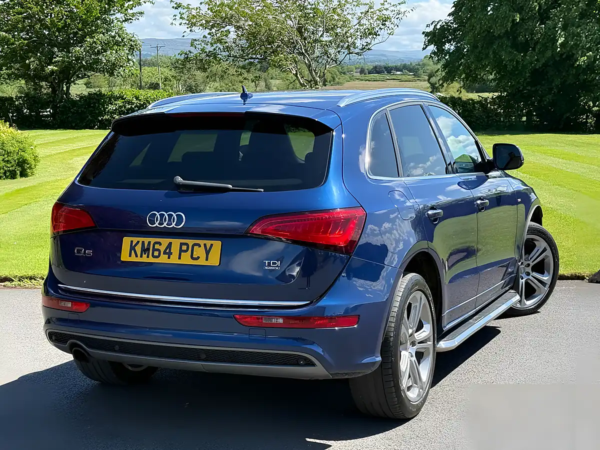 Used 2014 Audi Q5 S-Line Plus Blue - Interior and Exterior details 7