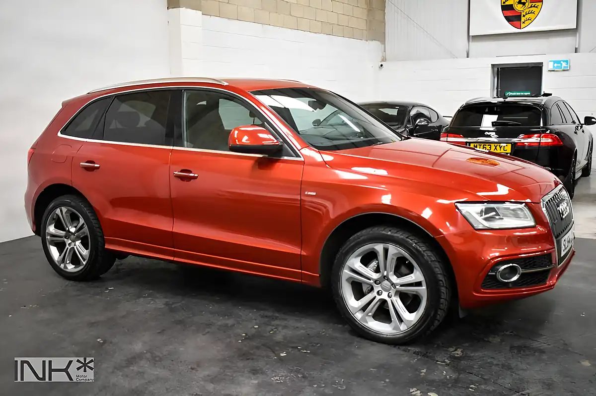 Used 2014 Audi Q5 S Line Plus Red - Interior and Exterior details 3