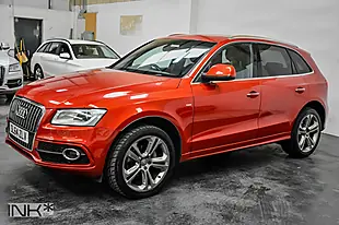 Used 2014 Audi Q5 S Line Plus Red - Interior and Exterior details 5