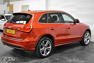 Used 2014 Audi Q5 S Line Plus Red - Interior and Exterior details 6