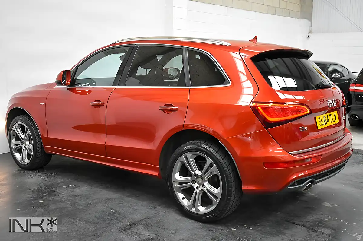 Used 2014 Audi Q5 S Line Plus Red - Interior and Exterior details 8