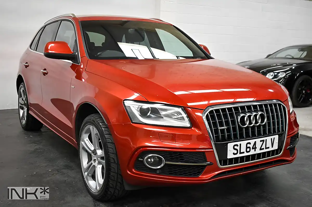 Used 2014 Audi Q5 S Line Plus Red - Interior and Exterior details 9