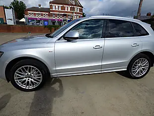 Used 2014 Audi Q5 S Line Plus Silver - Interior and Exterior details 2