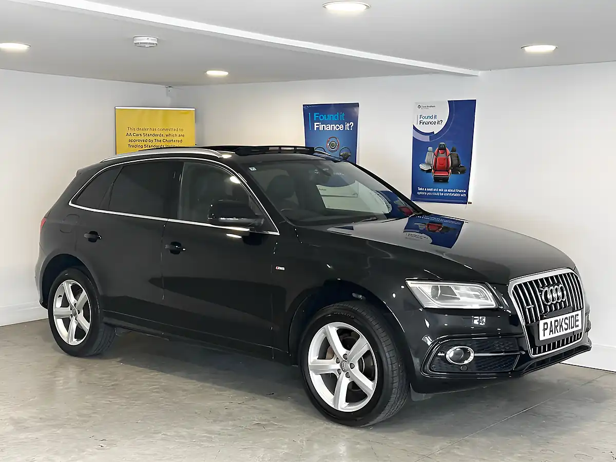 Used 2014 Audi Q5 S Line Plus White - Front View
