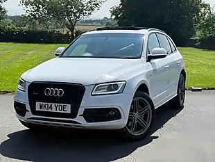 Used 2014 Audi Q5 S-Line Plus White - Interior and Exterior details 2
