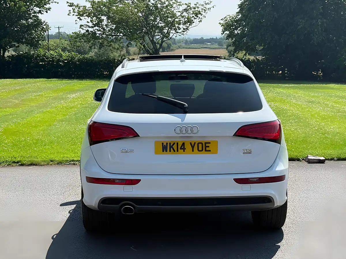 Used 2014 Audi Q5 S-Line Plus White - Interior and Exterior details 6