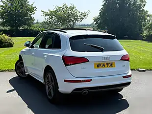 Used 2014 Audi Q5 S-Line Plus White - Interior and Exterior details 8