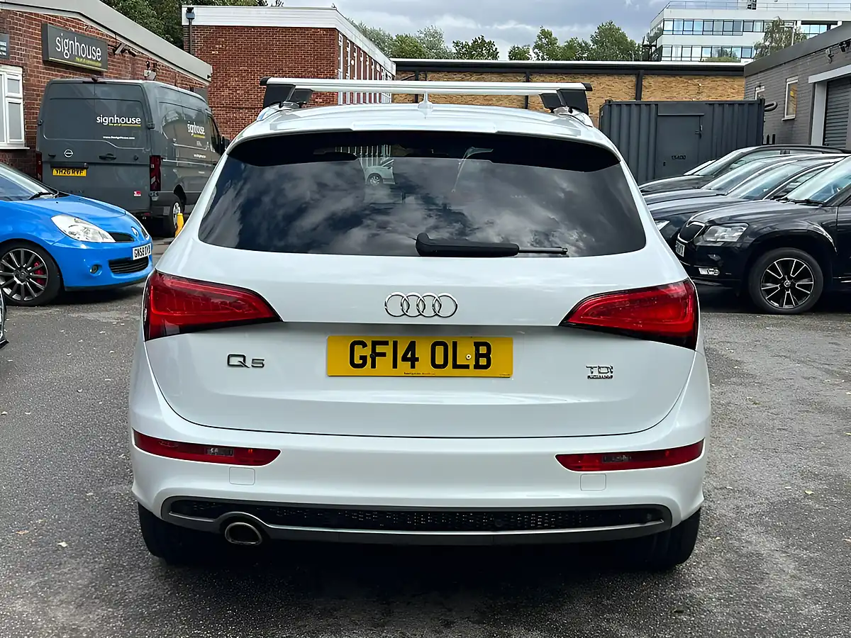 Used 2014 Audi Q5 S Line Plus White - Interior and Exterior details 10