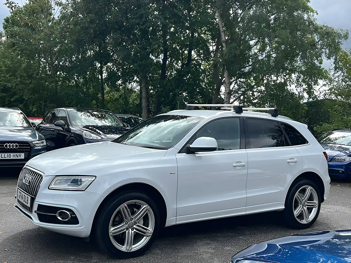 Used 2014 Audi Q5 S Line Plus White - Interior and Exterior details 6