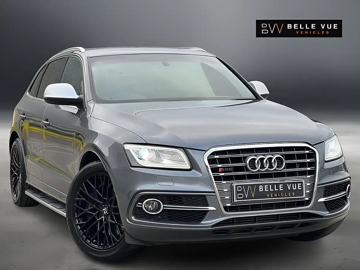 Used 2014 Audi Q5 SQ5 Monsoon Grey - Front View