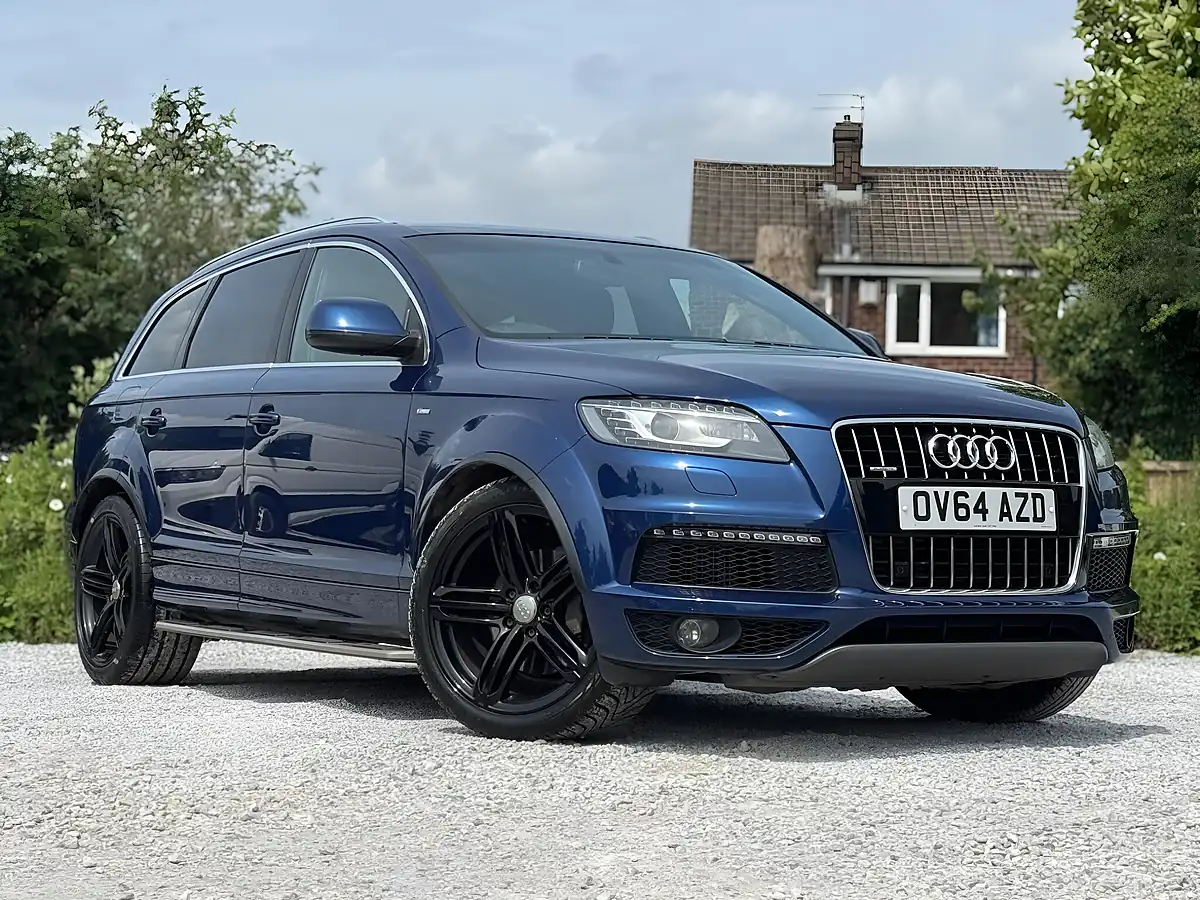 Used 2014 Audi Q7 S Line Plus Blue - Interior and Exterior details 2