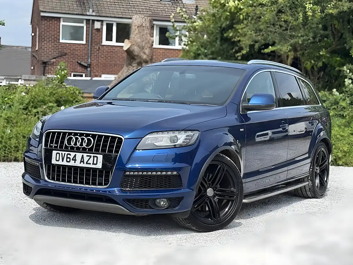 Used 2014 Audi Q7 S Line Plus Blue - Interior and Exterior details 3