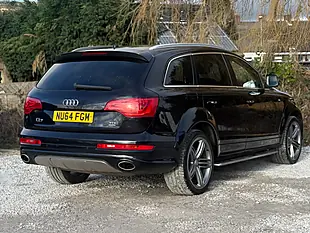 Used 2014 Audi Q7 S Line Sport Edition Black - Interior and Exterior details 9