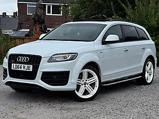 Used 2014 Audi Q7 S Line Sport Edition White - Interior and Exterior details 2
