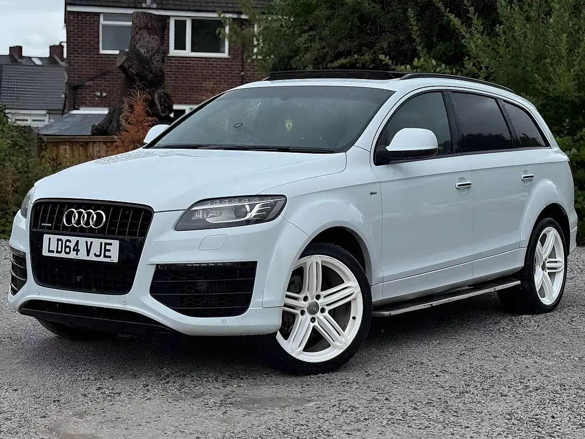 Used 2014 Audi Q7 S Line Sport Edition White - Interior and Exterior details 2