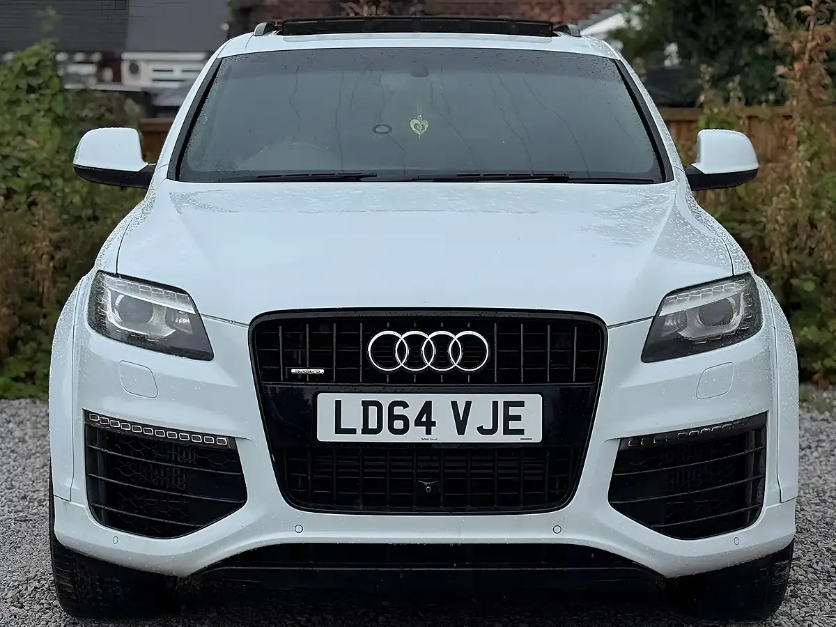 Used 2014 Audi Q7 S Line Sport Edition White - Interior and Exterior details 4