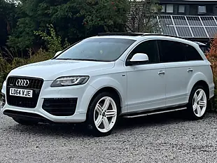 Used 2014 Audi Q7 S Line Sport Edition White - Interior and Exterior details 5