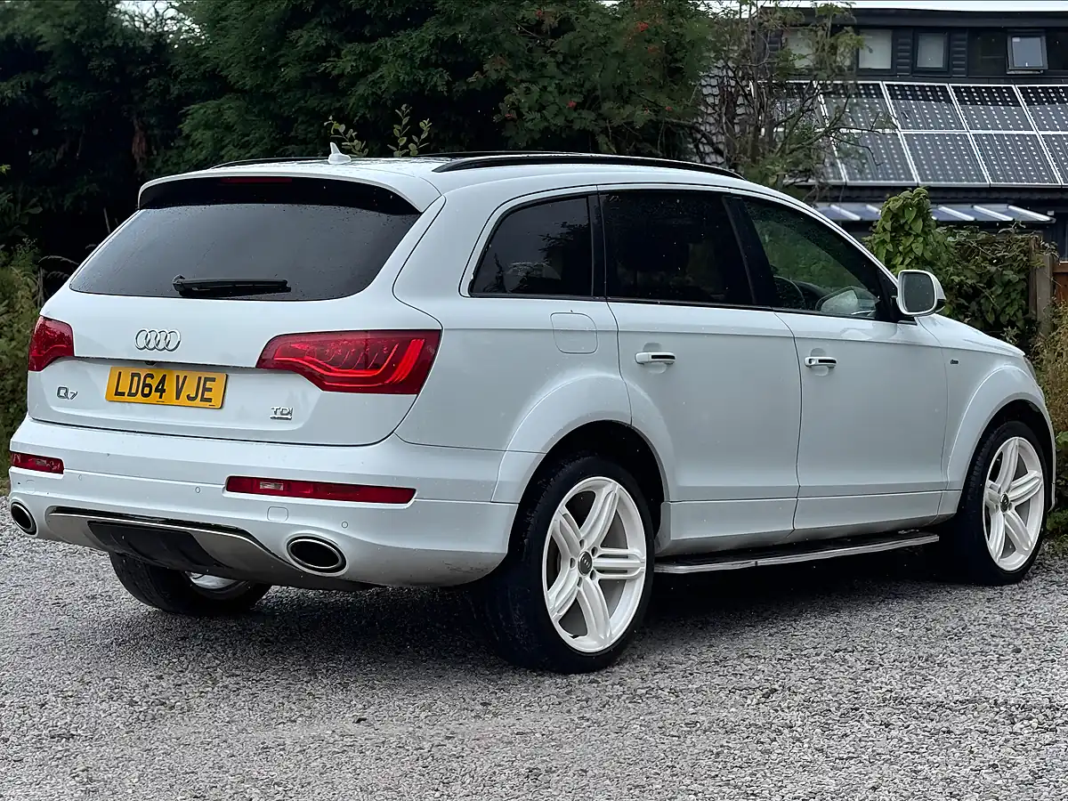 Used 2014 Audi Q7 S Line Sport Edition White - Interior and Exterior details 9