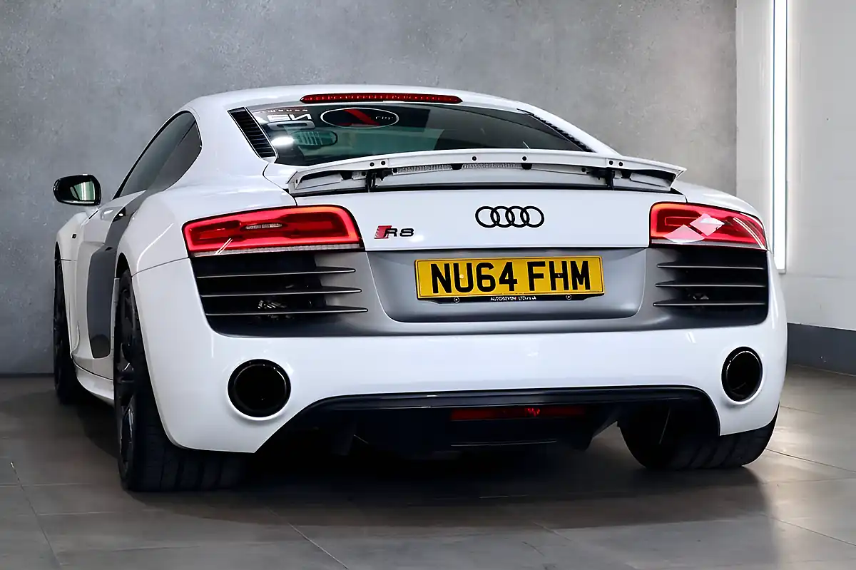 Used 2014 Audi R8 Plus White - Interior and Exterior details 2