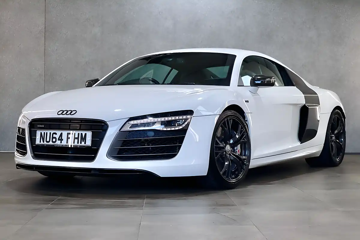 Used 2014 Audi R8 Plus White - Interior and Exterior details 8