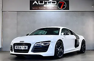 Used 2014 Audi R8 Plus White - Interior and Exterior details 9