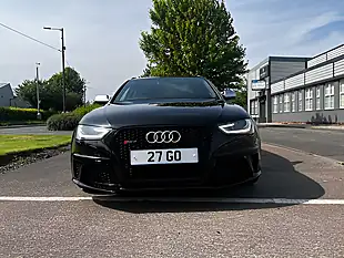 Used 2014 Audi RS4 Avant Black - Interior and Exterior details 4