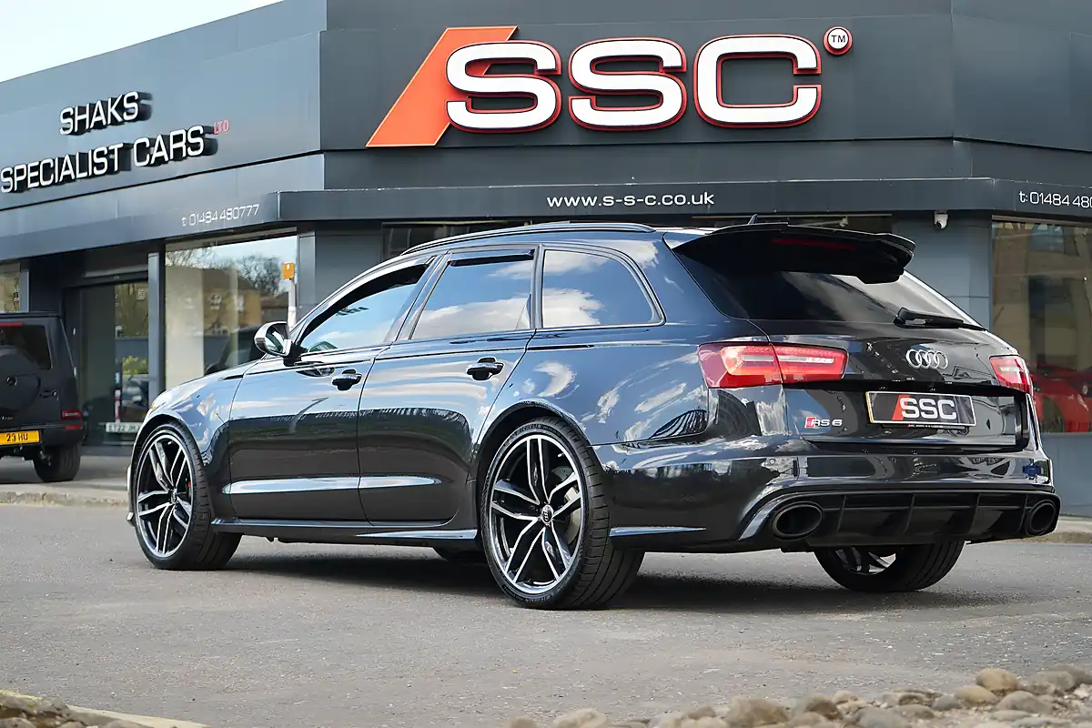 Used 2014 Audi RS6 Avant Black - Interior and Exterior details 2