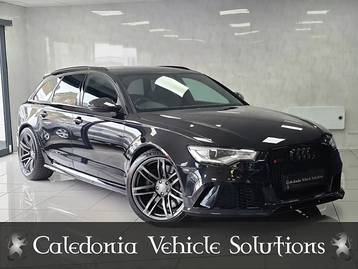 Used 2014 Audi RS6 Avant Phantom Black Pearl - Front View