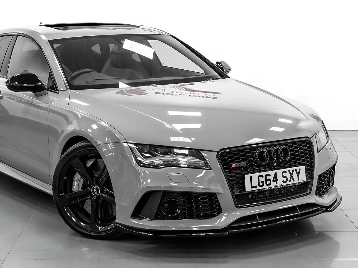 Used 2014 Audi RS7 Sportback Nardo Grey - Interior and Exterior details 9