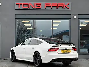 Used 2014 Audi RS7 Sportback White - Interior and Exterior details 2