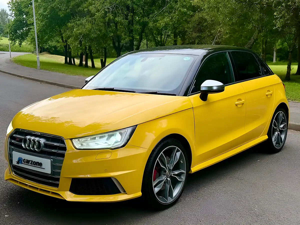 Used 2014 Audi S1 Sportback Quattro Yellow - Interior and Exterior details 11