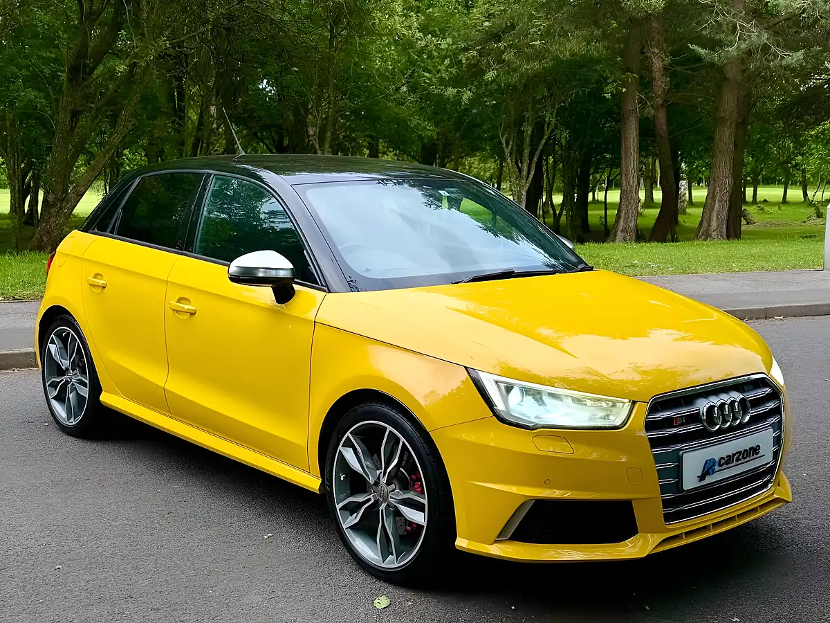 Used 2014 Audi S1 Sportback Quattro Yellow - Interior and Exterior details 12