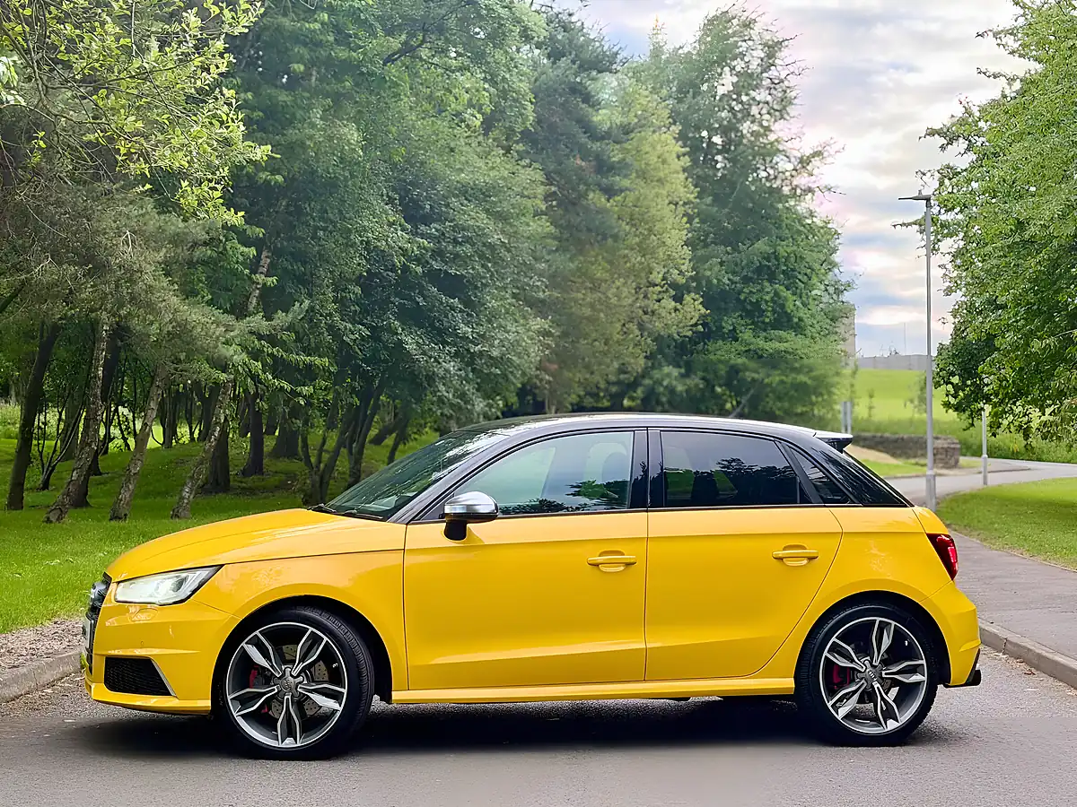 Used 2014 Audi S1 Sportback Quattro Yellow - Interior and Exterior details 13