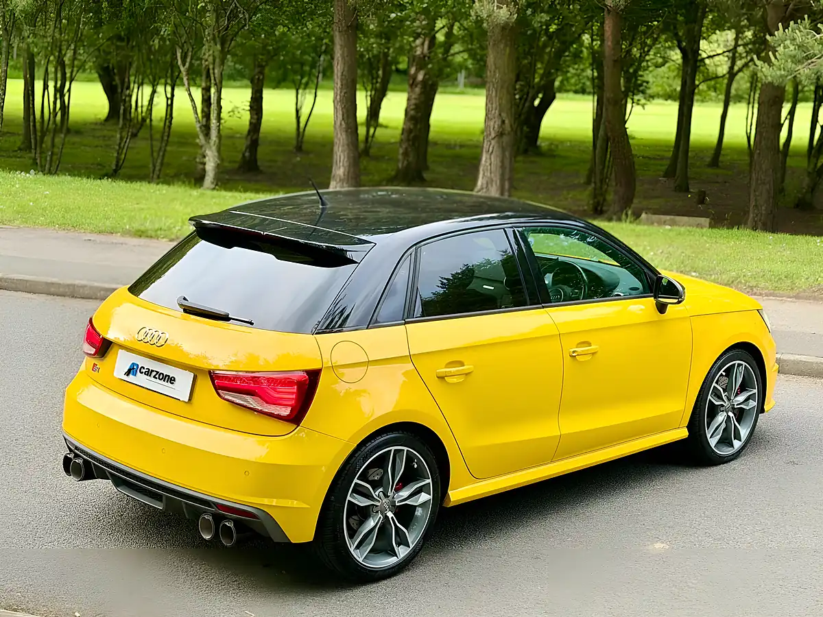 Used 2014 Audi S1 Sportback Quattro Yellow - Interior and Exterior details 2
