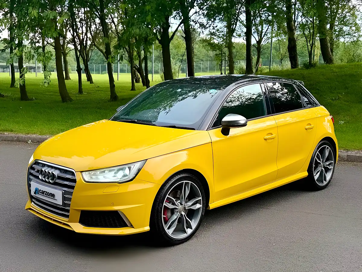 Used 2014 Audi S1 Sportback Quattro Yellow - Interior and Exterior details 4
