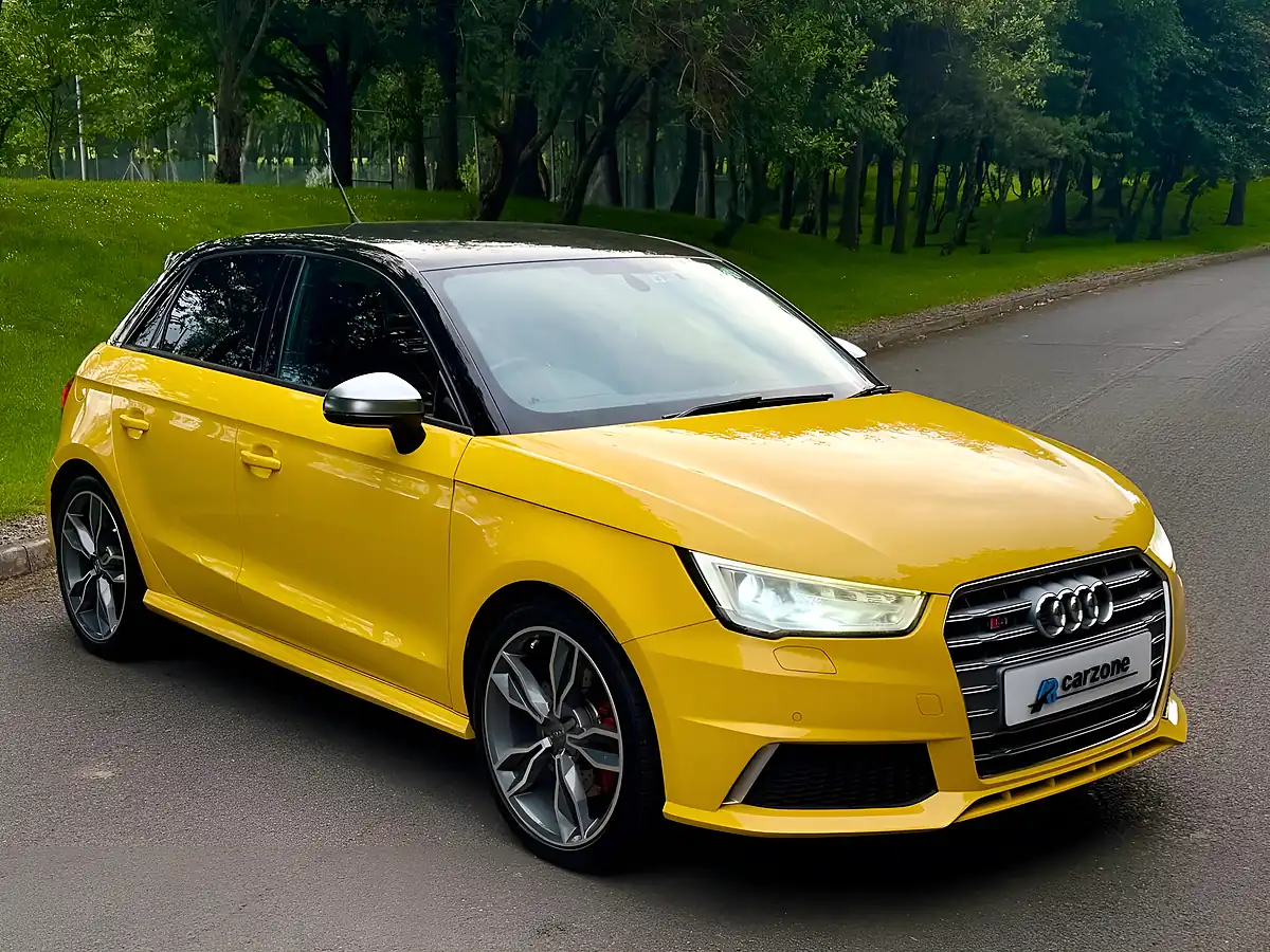 Used 2014 Audi S1 Sportback Quattro Yellow - Interior and Exterior details 5