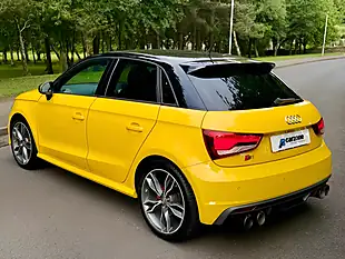 Used 2014 Audi S1 Sportback Quattro Yellow - Interior and Exterior details 8