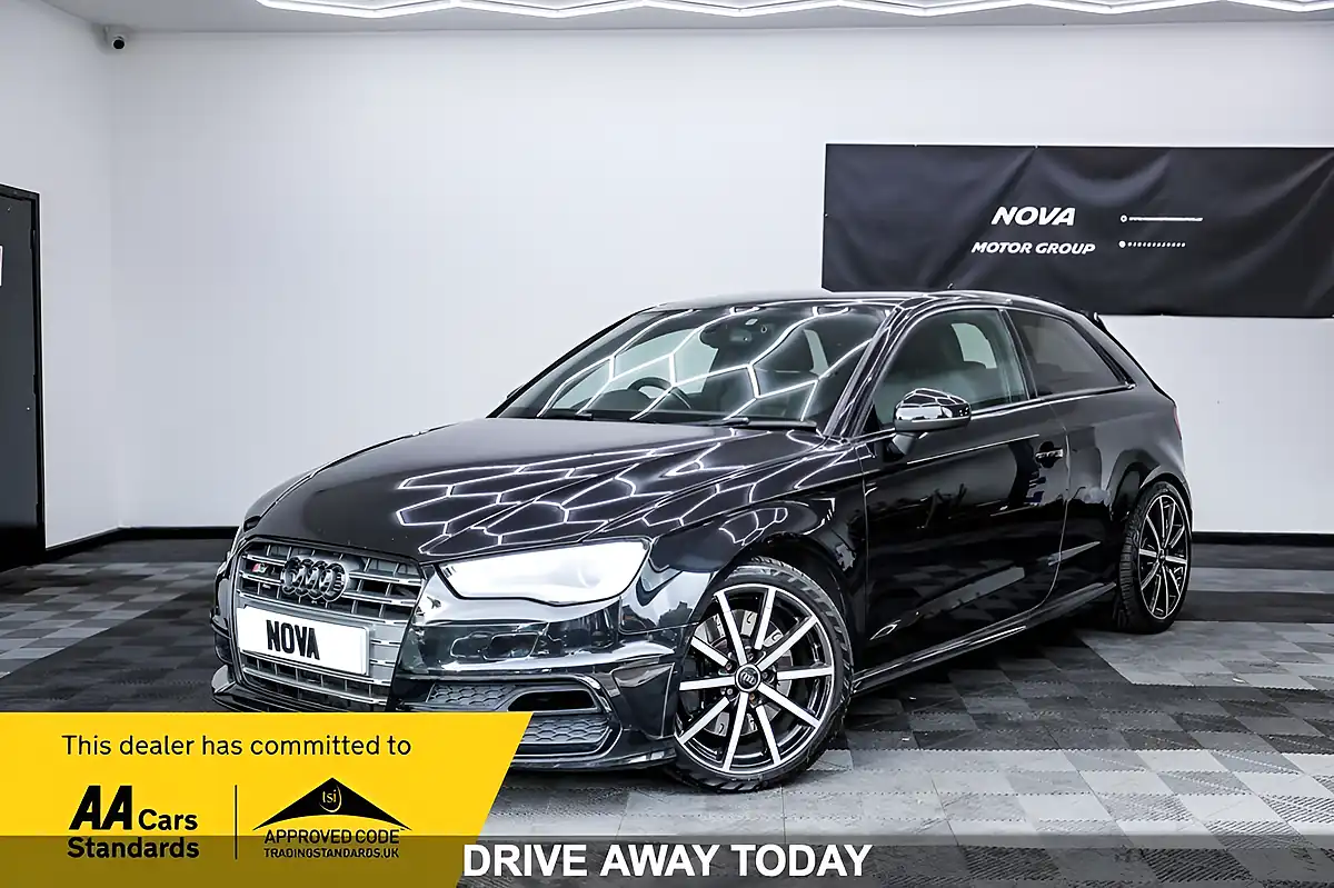 Used 2014 Audi S3 Black - Front View