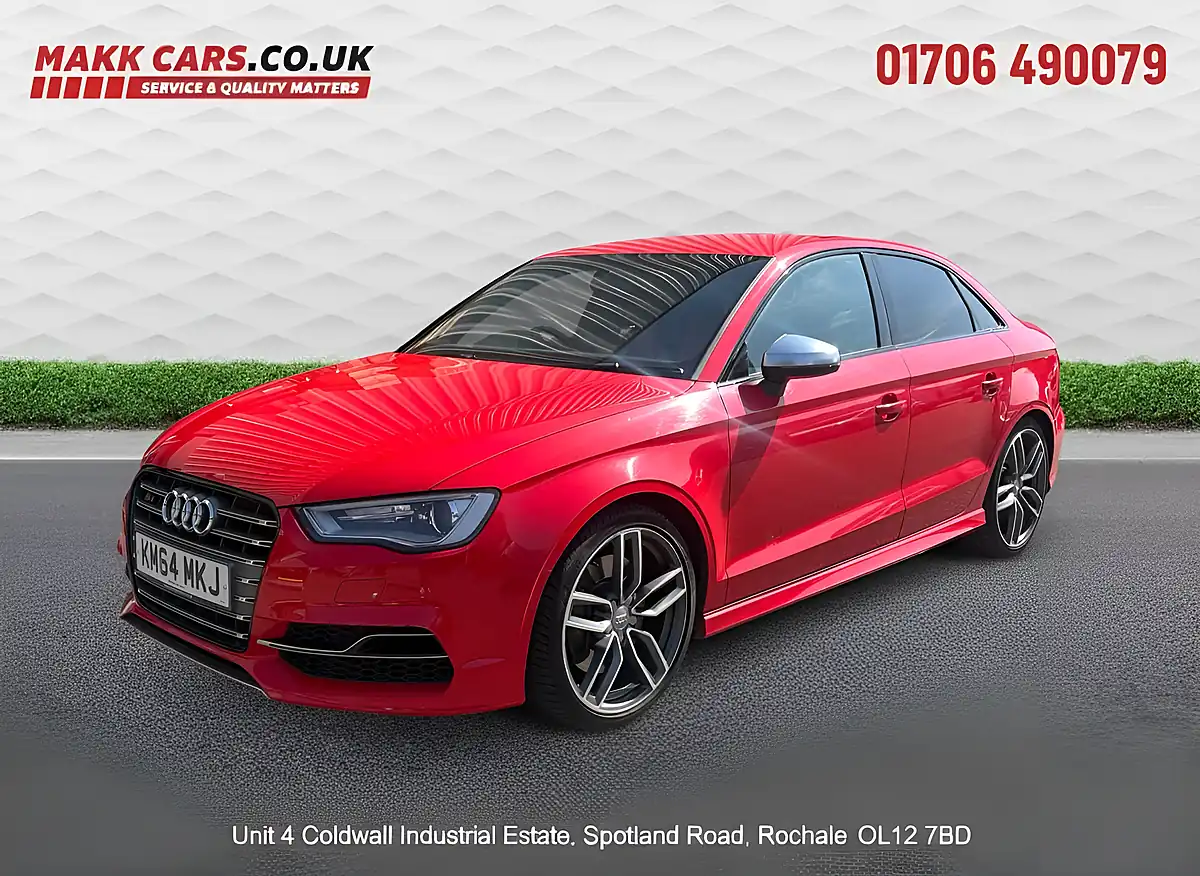 Used 2014 Audi S3 S Line Red - Interior and Exterior details 2