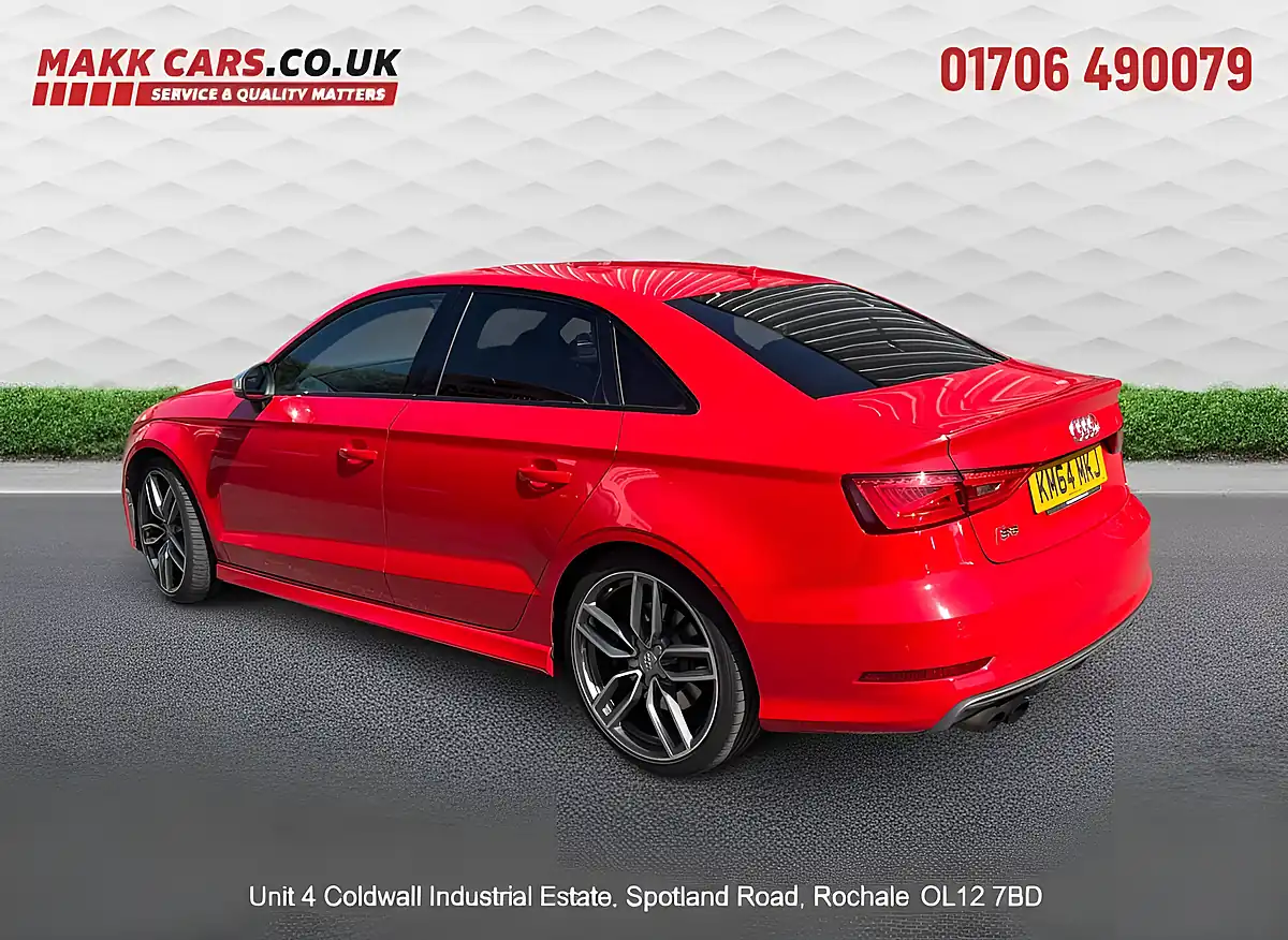 Used 2014 Audi S3 S Line Red - Interior and Exterior details 4