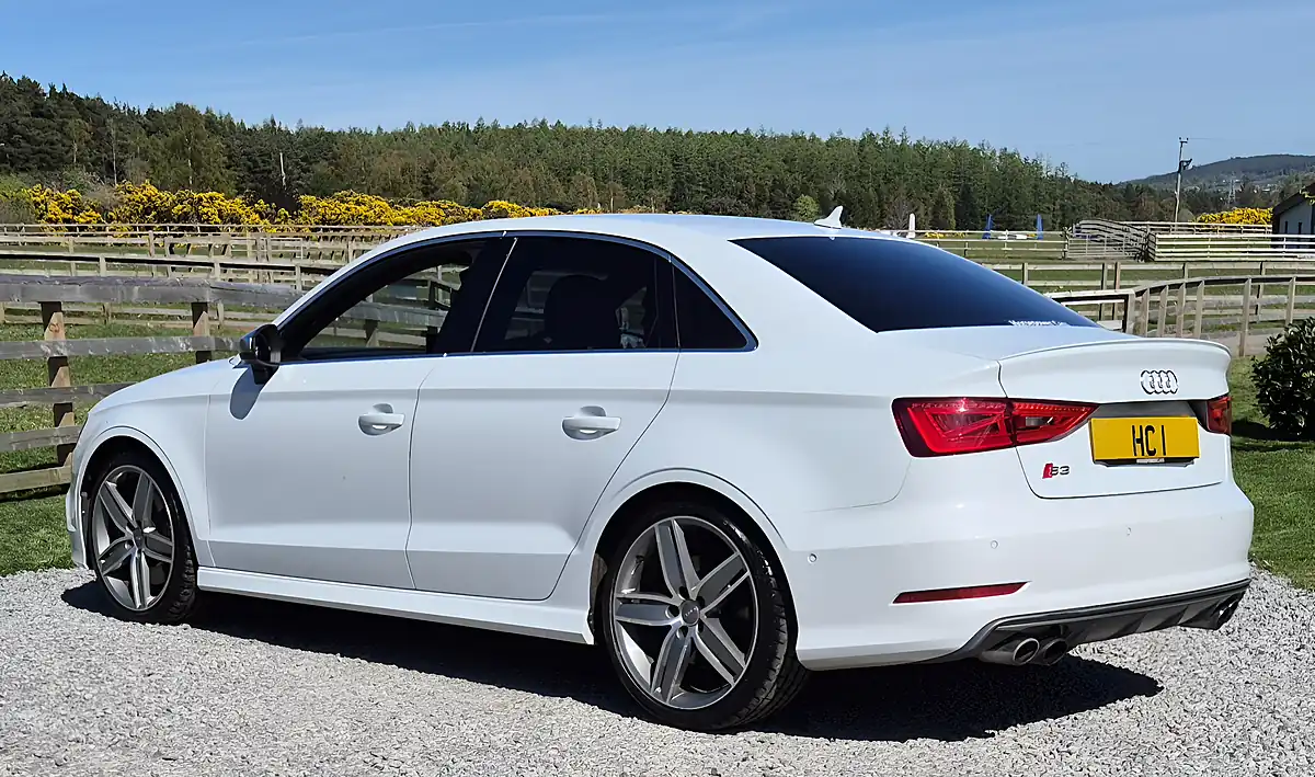 Used 2014 Audi S3 Saloon White - Interior and Exterior details 2
