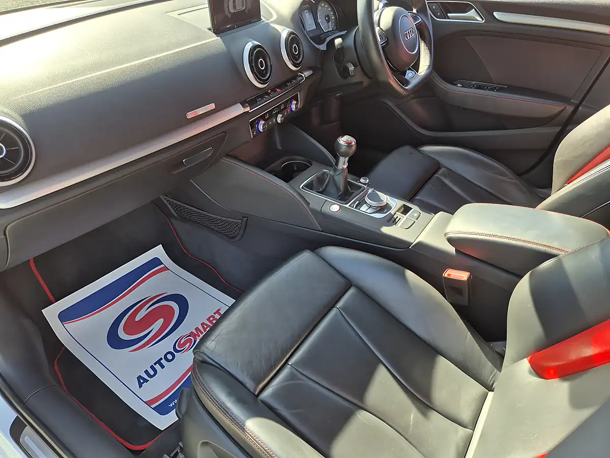 Used 2014 Audi S3 Saloon White - Interior and Exterior details 9