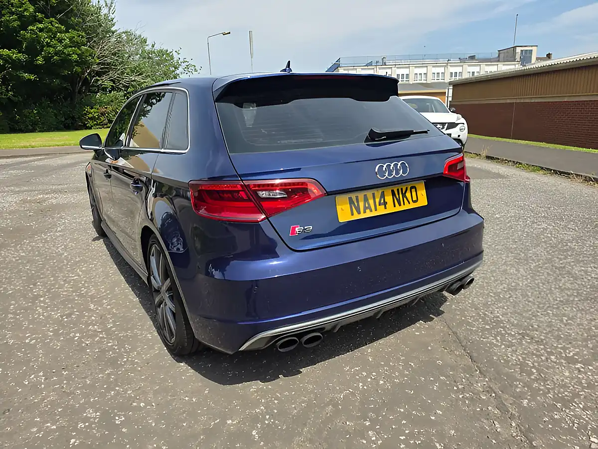 Used 2014 Audi S3 Sportback Blue - Interior and Exterior details 14