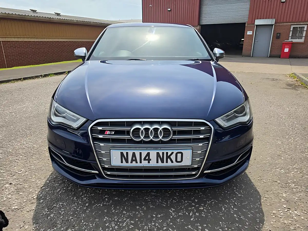 Used 2014 Audi S3 Sportback Blue - Interior and Exterior details 2