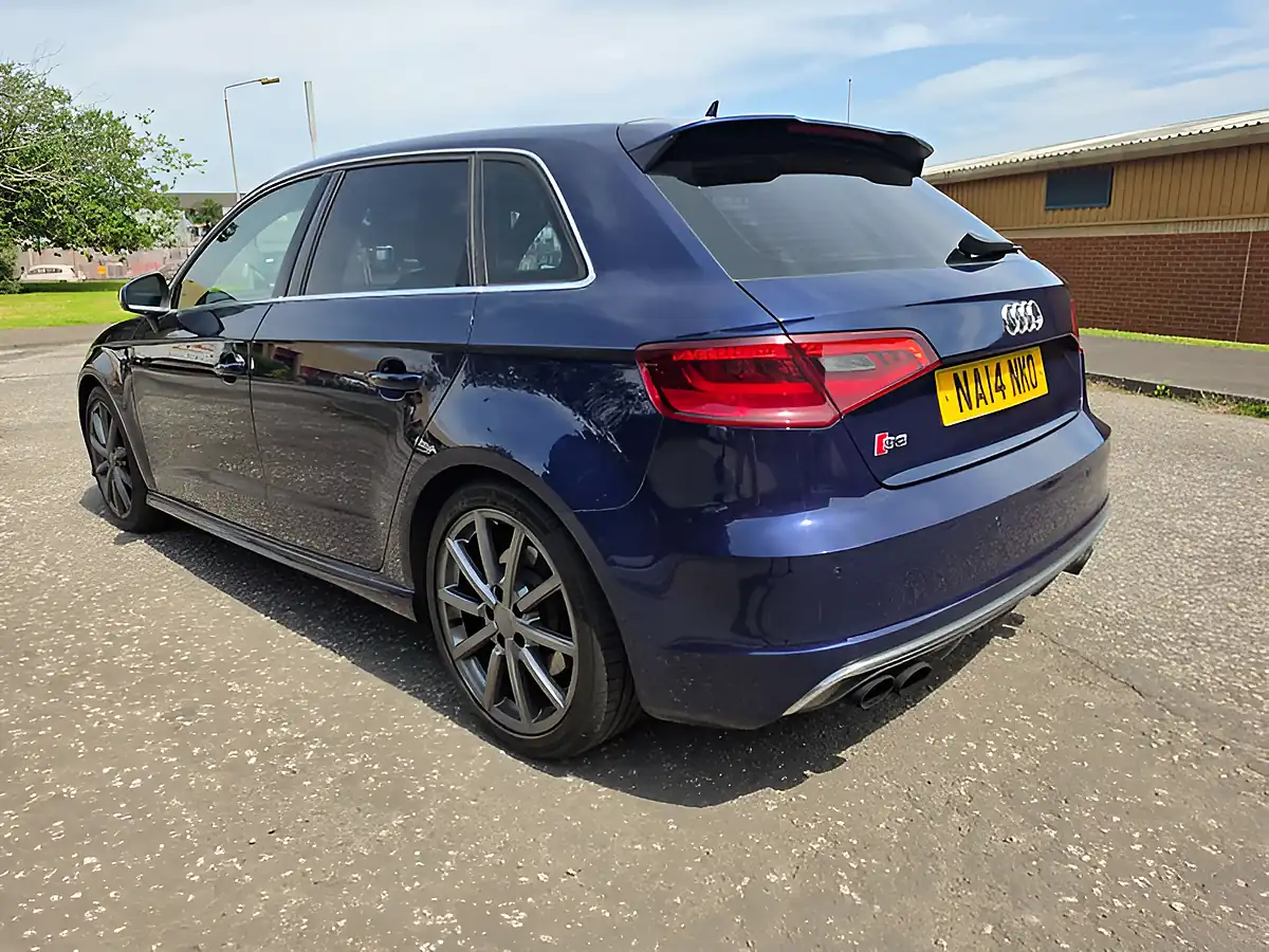 Used 2014 Audi S3 Sportback Blue - Interior and Exterior details 8
