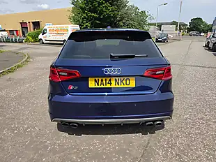 Used 2014 Audi S3 Sportback Blue - Interior and Exterior details 9