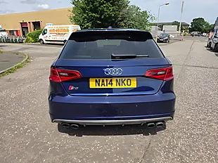 Used 2014 Audi S3 Sportback Blue - Interior and Exterior details 9