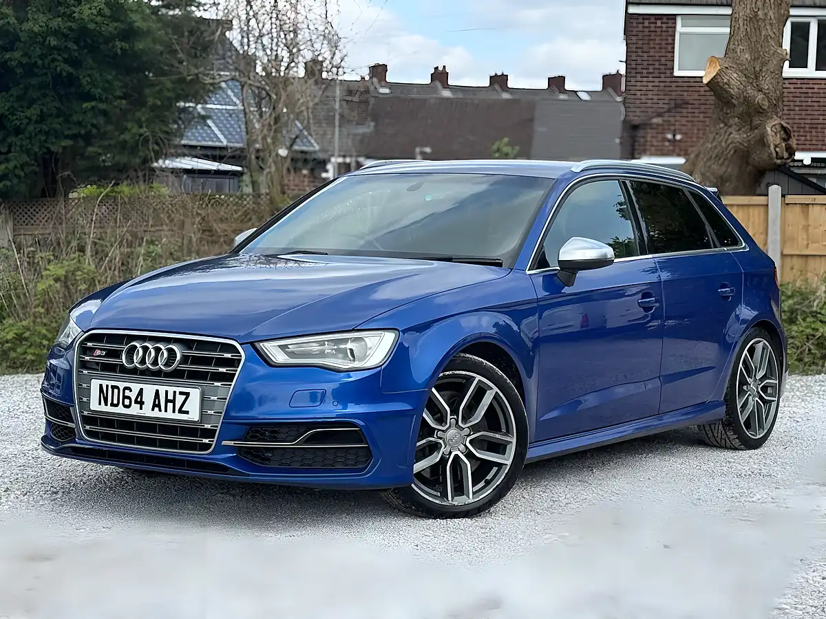 Used 2014 Audi S3 Sportback Blue - Interior and Exterior details 2