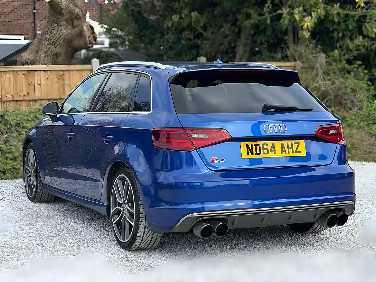 Used 2014 Audi S3 Sportback Blue - Interior and Exterior details 7